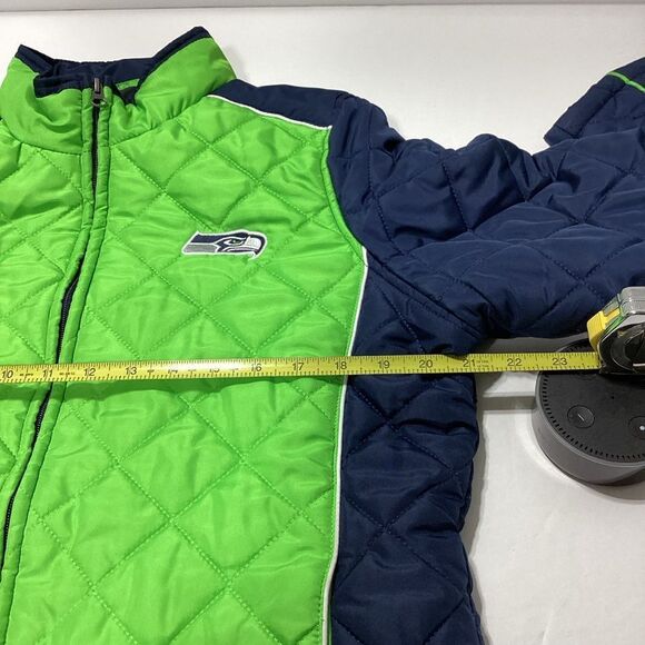Seattle Seahawks Quilted Jacket Women’s Size L - Picture 9 of 9